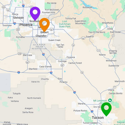 Paw Commons Arizona Locations